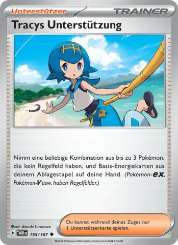 Tracys Unterstützung · 155