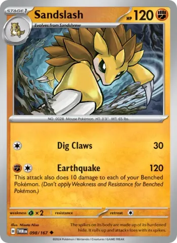 Sandslash · 098
