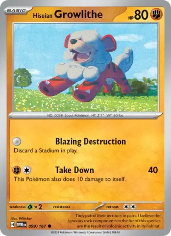 Hisuian Growlithe · 099