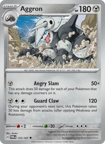 Aggron · 122
