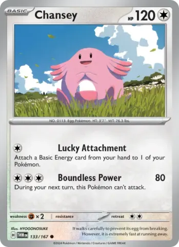 Chansey · 133