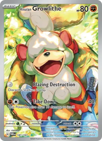 Hisuian Growlithe · 181