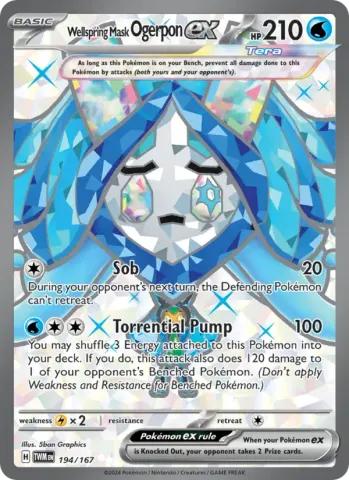 Wellspring Mask Ogerpon ex · 194