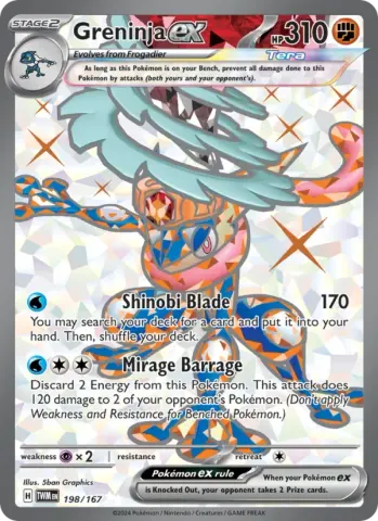 Greninja ex · 198