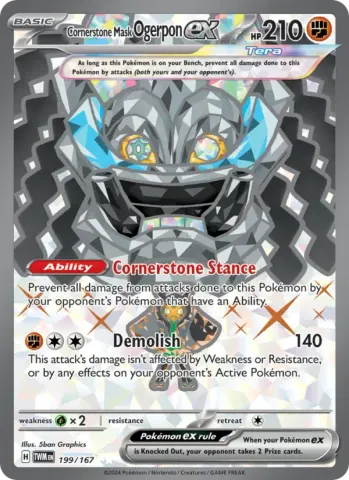 Cornerstone Mask Ogerpon ex · 199