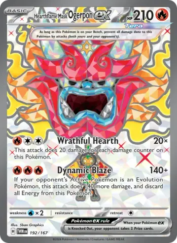 Hearthflame Mask Ogerpon ex · 192