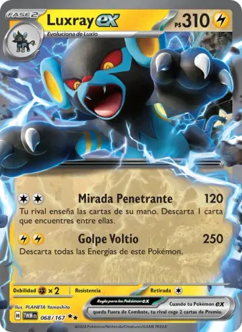 Luxray ex · 068