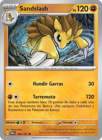 Sandslash · 098