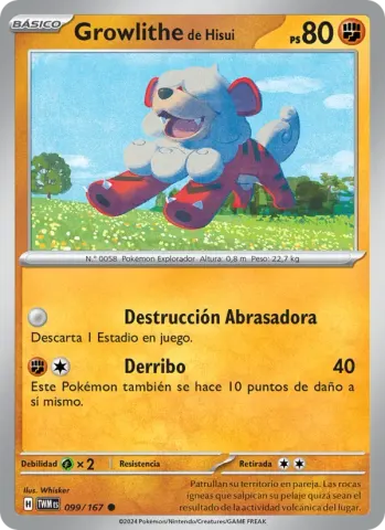 Growlithe de Hisui · 099