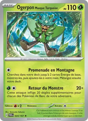 Ogerpon Masque Turquoise · 024