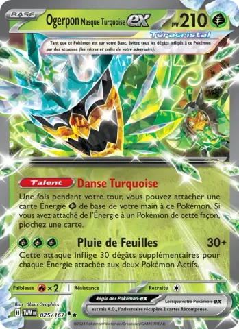 Ogerpon Masque Turquoise-ex · 025