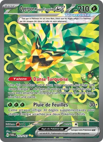 Ogerpon Masque Turquoise-ex · 211