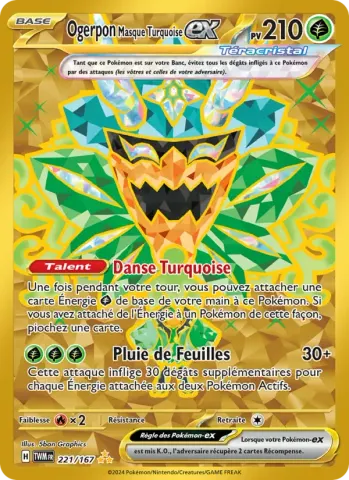 Ogerpon Masque Turquoise-ex · 221