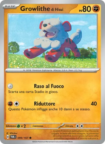 Growlithe di Hisui · 099