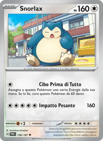 Snorlax · 136