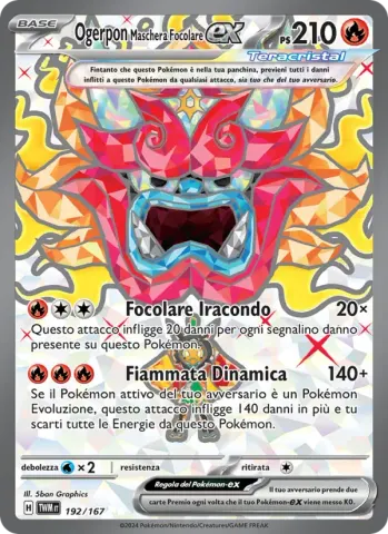 Ogerpon Maschera Focolare-ex · 192