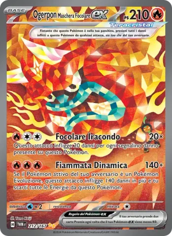 Ogerpon Maschera Focolare-ex · 212