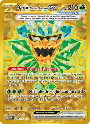 Ogerpon Maschera Turchese-ex · 221