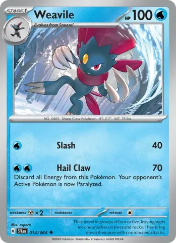 Weavile · 014