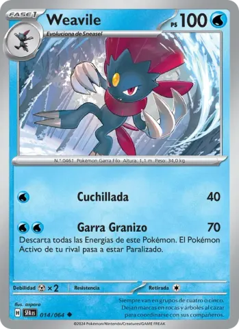 Weavile · 014
