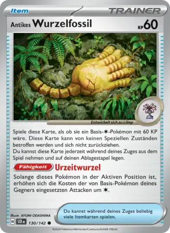 Antikes Wurzelfossil · 130