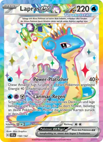 Lapras-ex · 158