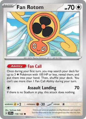 Fan Rotom · 118