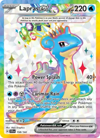 Lapras ex · 158