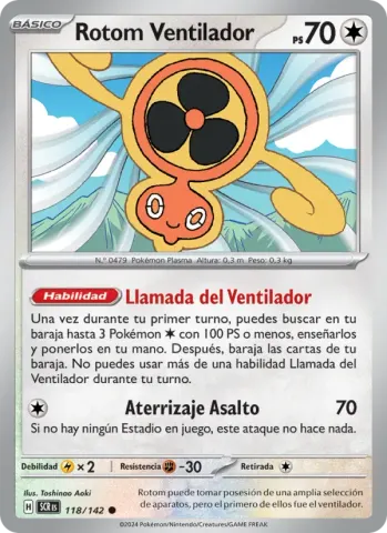 Rotom Ventilador · 118