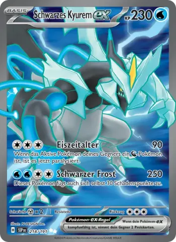 Schwarzes Kyurem-ex · 218