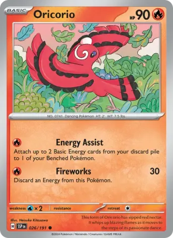 Oricorio · 026