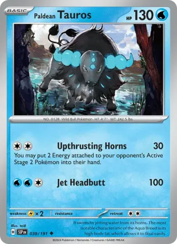 Paldean Tauros · 039