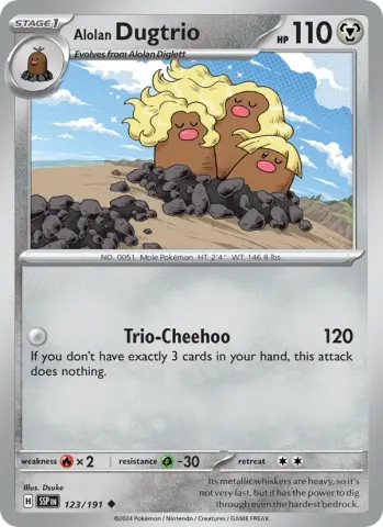 Alolan Dugtrio · 123