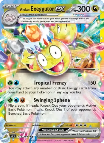 Alolan Exeggutor ex · 133