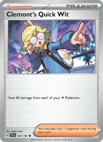 Clemont's Quick Wit · 167