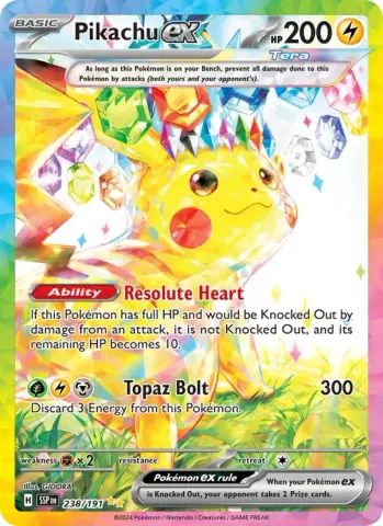 Pikachu ex · 238