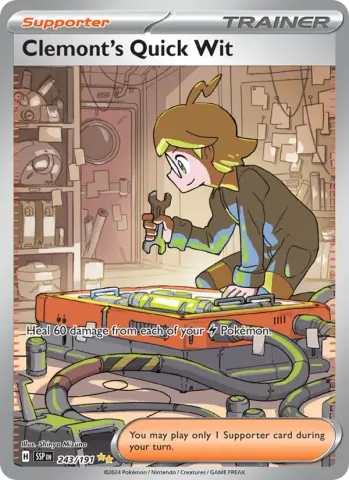 Clemont's Quick Wit · 243