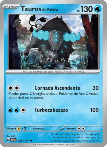Tauros de Paldea · 039