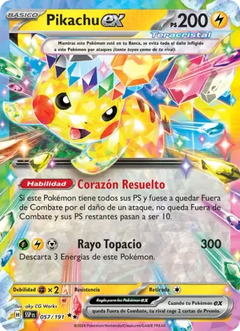 Pikachu ex · 057