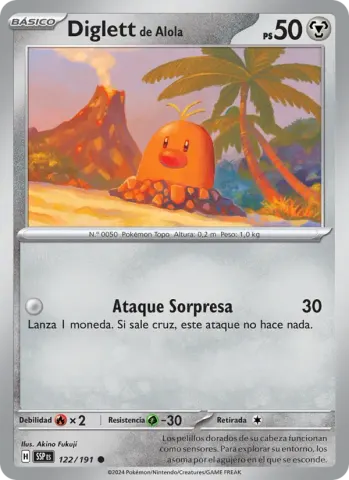 Diglett de Alola · 122