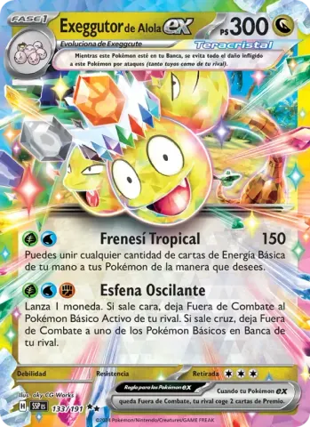 Exeggutor de Alola ex · 133