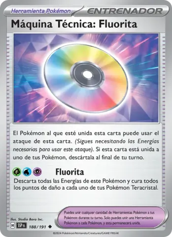 Máquina Técnica: Fluorita · 188