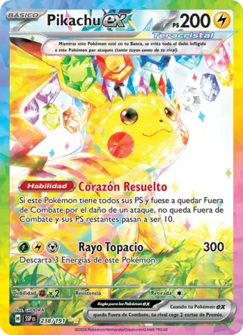 Pikachu ex · 238
