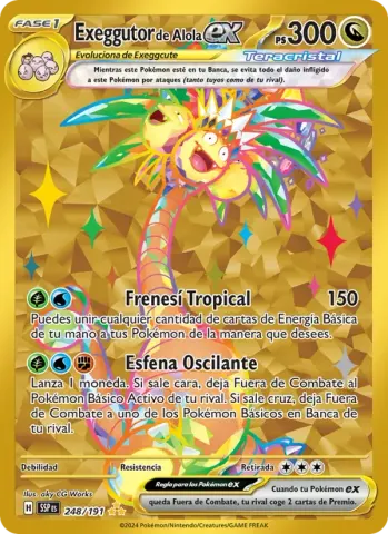 Exeggutor de Alola ex · 248
