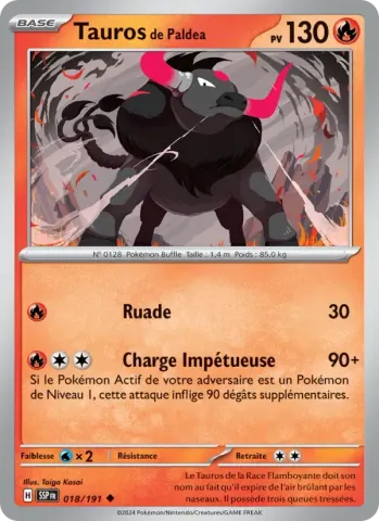 Tauros de Paldea · 018