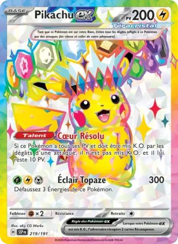 Pikachu-ex · 219