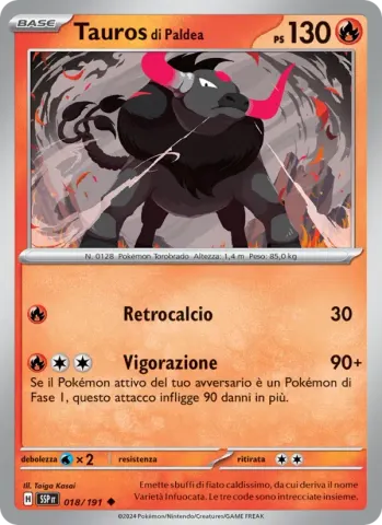 Tauros di Paldea · 018