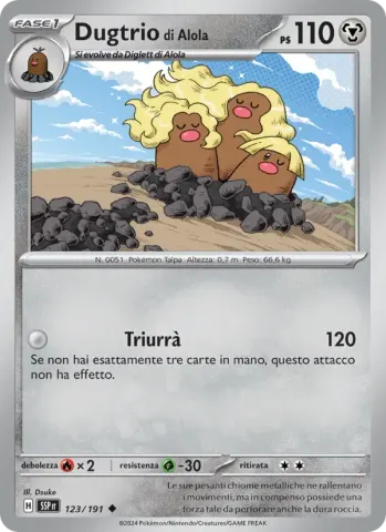 Dugtrio di Alola · 123