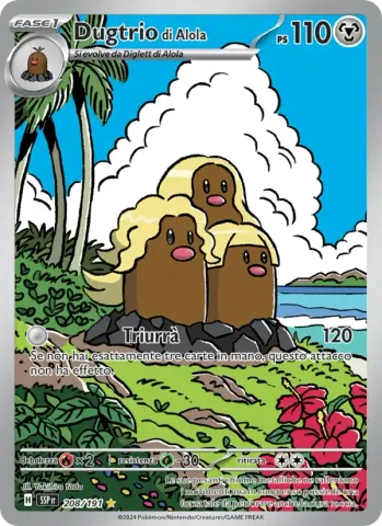 Dugtrio di Alola · 208