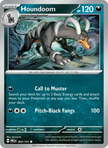 Houndoom · 063